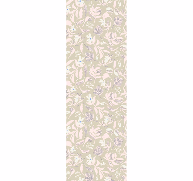 Tapet flori natură florală delicată - TenStickers