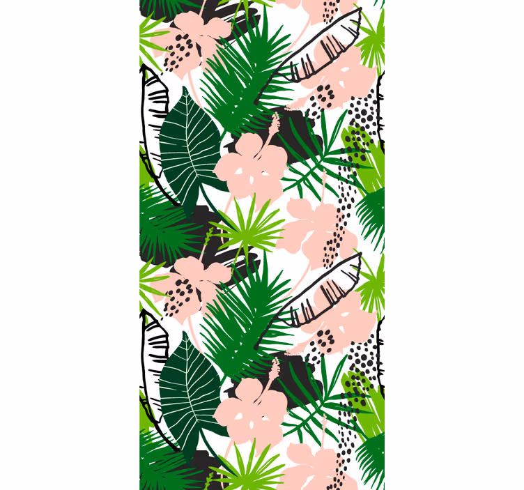 Tapet junglă deliciu verde tropical - TenStickers
