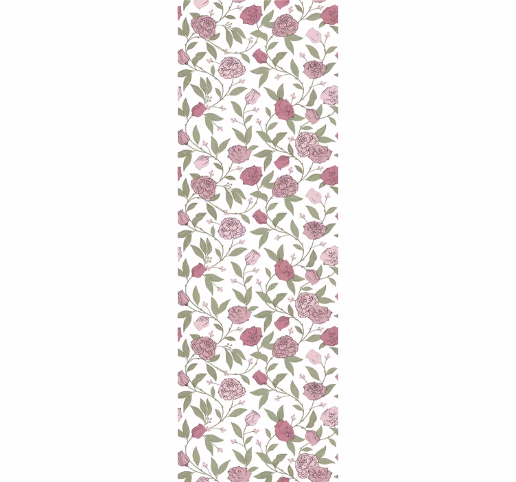 Tapet flori farmec floral - TenStickers