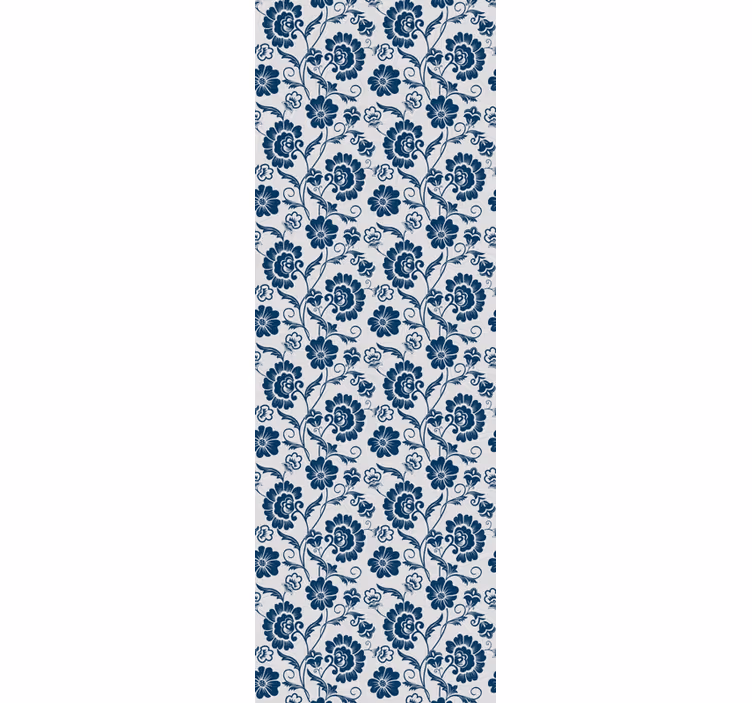 Tapet flori design floral de viță de vie - TenStickers
