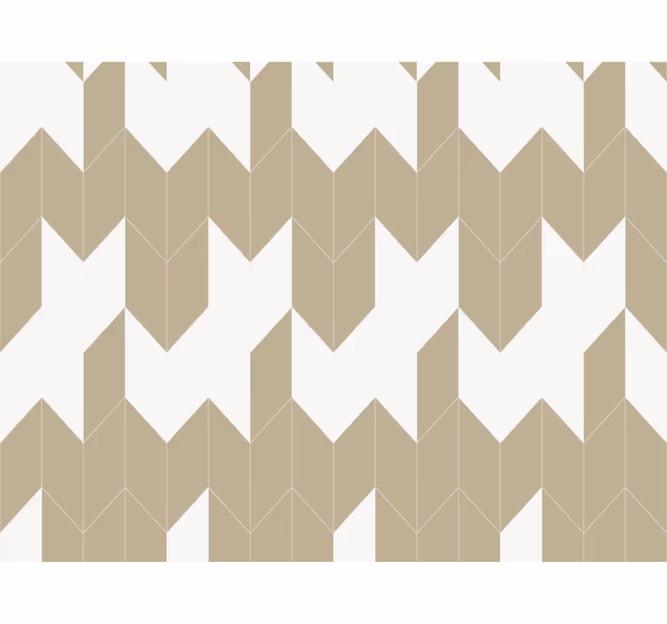 Tapet geometric design în formă de chevron - TenStickers