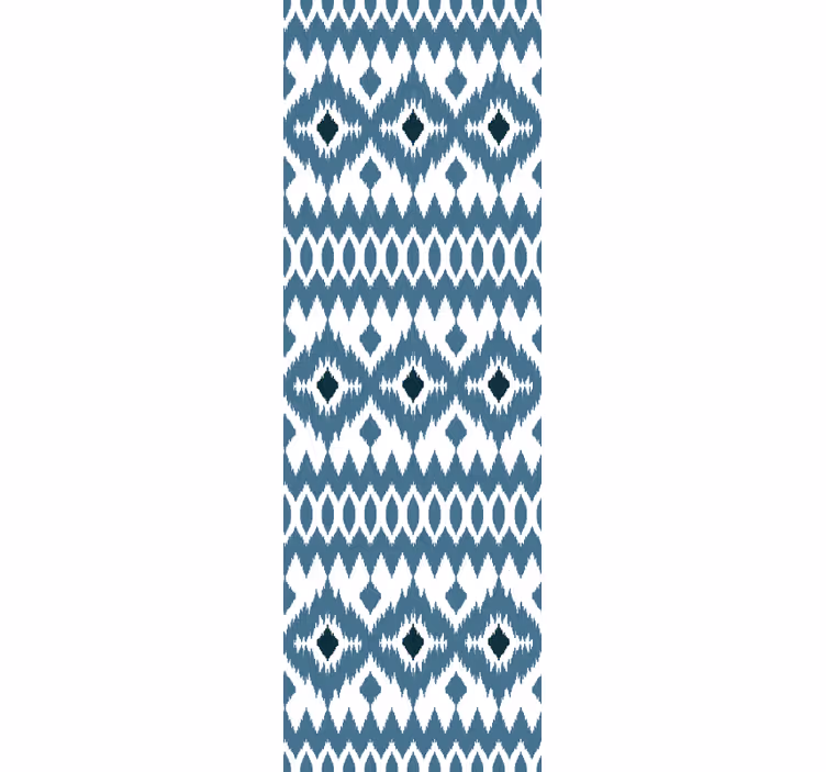 Tapete ornamentale model tribal indigo - TenStickers