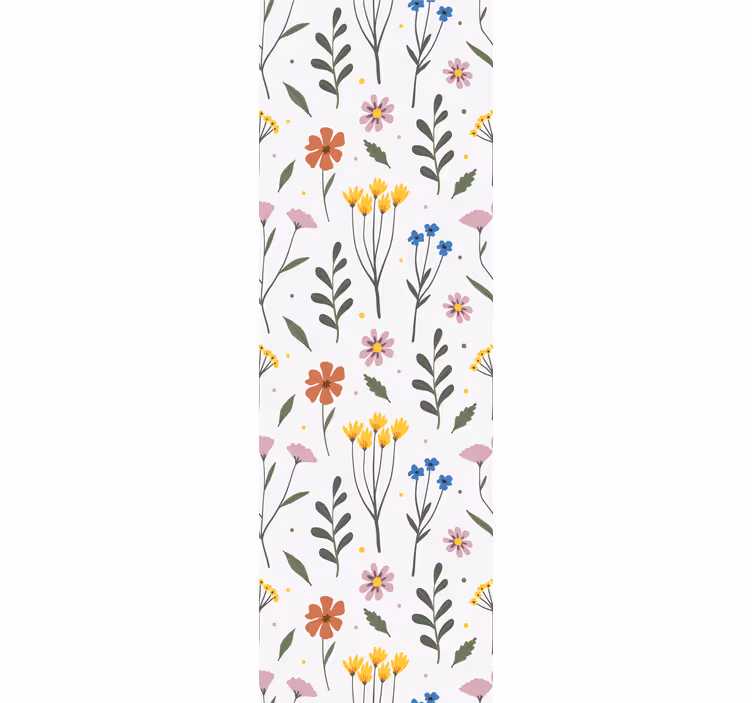 Tapet flori design floral vibrant - TenStickers