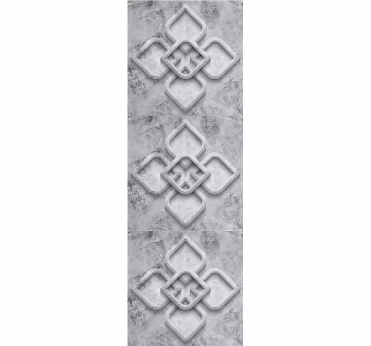 Tapet piatră motiv geometric elegant - TenStickers