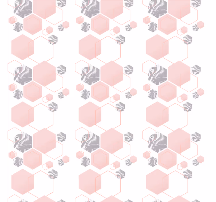 Tapet geometric design tip fagure - TenStickers