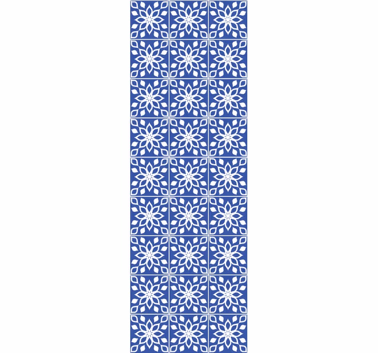 Tapet gresie mozaic azuriu - TenStickers