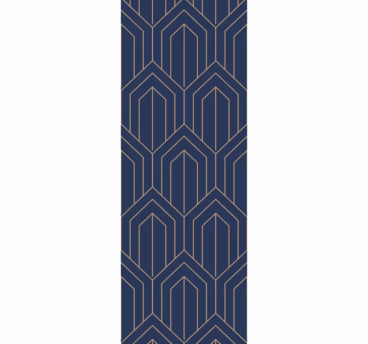 Tapet geometric modele de formă elegante - TenStickers