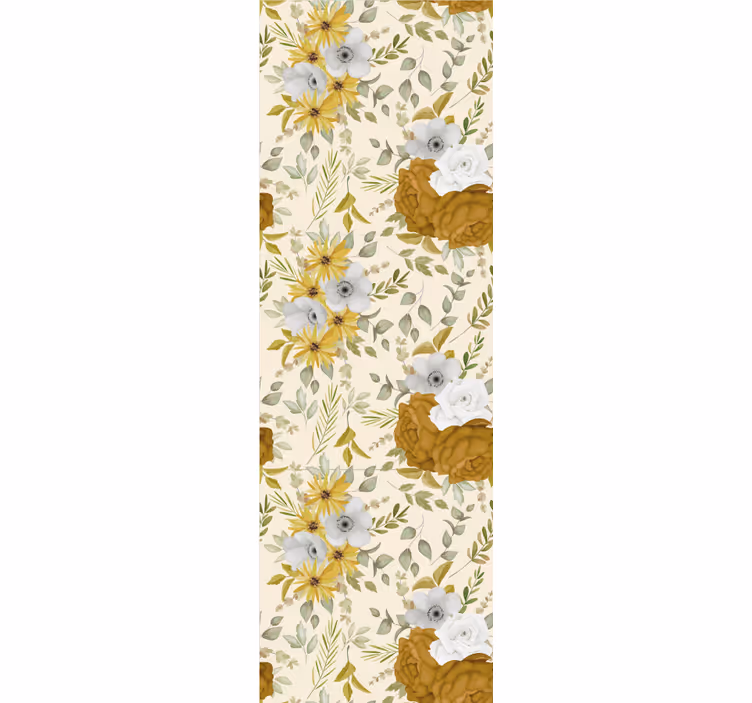 Tapet flori florile de cuibărit - TenStickers