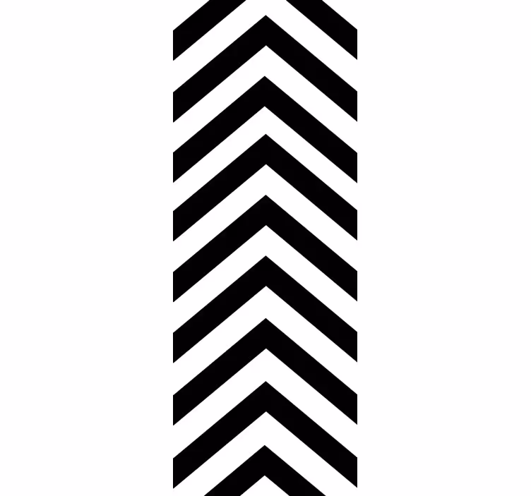 Tapet dungi design în zig-zag - TenStickers