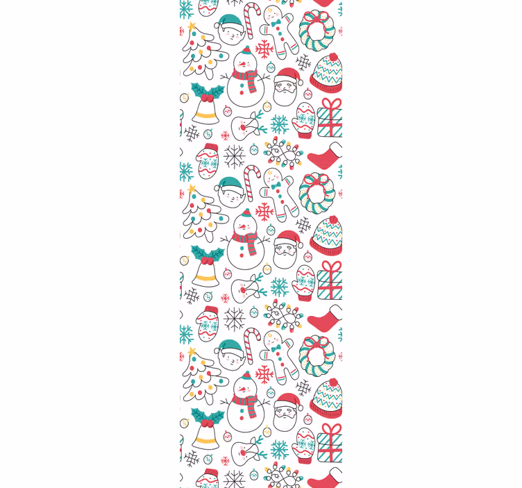 Crăciun tapet momente festive de iarnă - TenStickers
