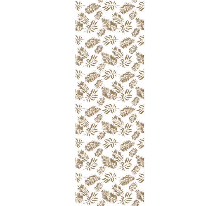Tapet floral aranjament de verdeață tropicală - TenStickers