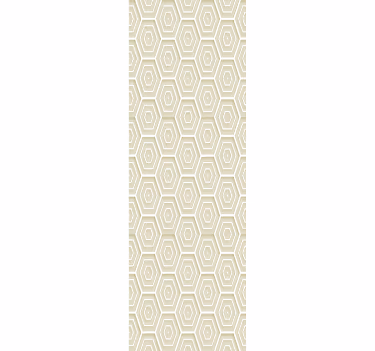 Tapet geometric structura hexagonala - TenStickers