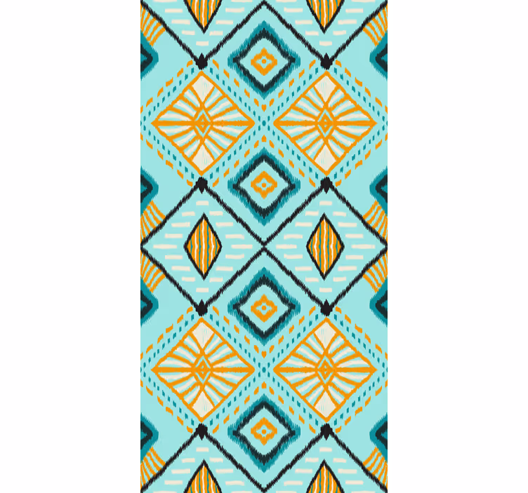 Tapet de artă forme geometrice contemporane - TenStickers