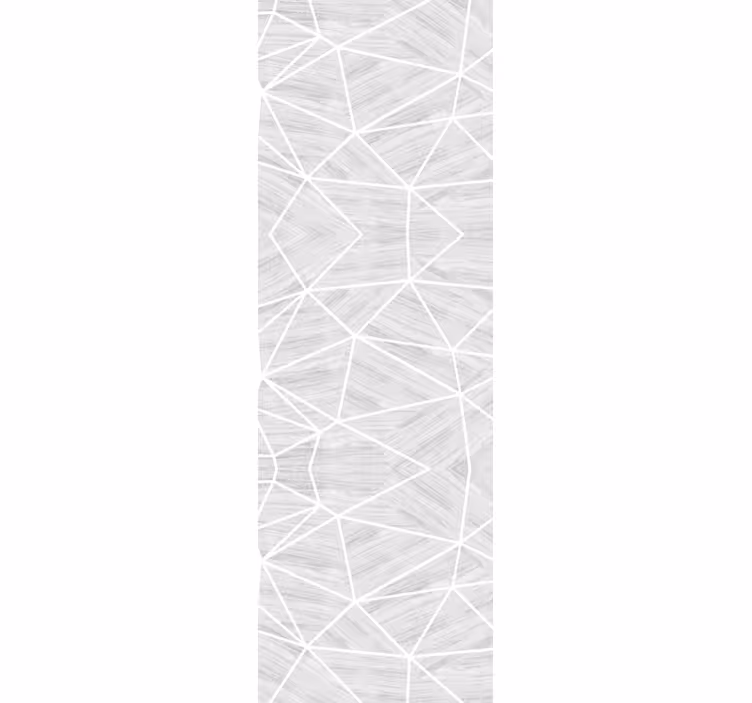 Tapet geometric linii gri peste - TenStickers