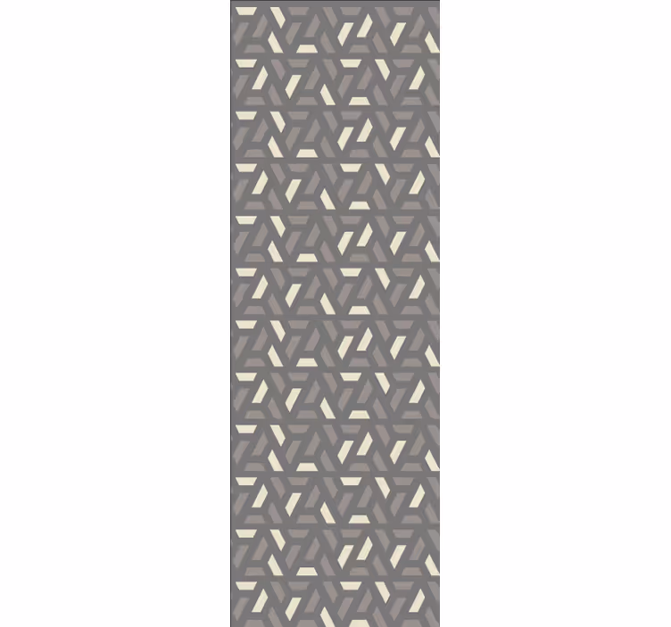 Tapet geometric strat de forme abstracte - TenStickers