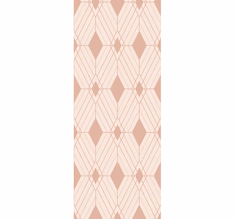Tapet geometric diamante pastel deco - TenStickers