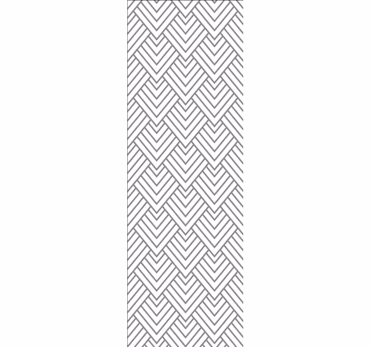 Tapet geometric linii chevron - TenStickers
