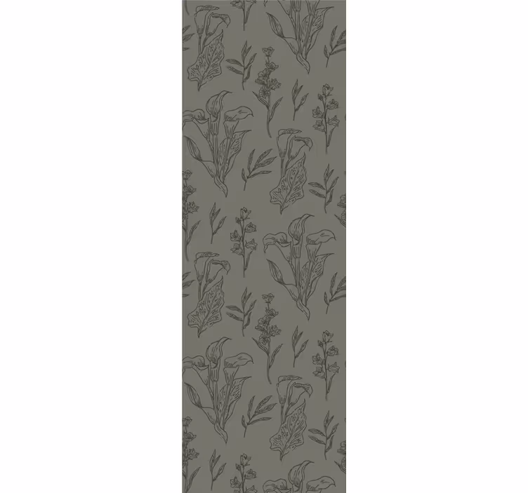 Tapet flori elemente florale - TenStickers