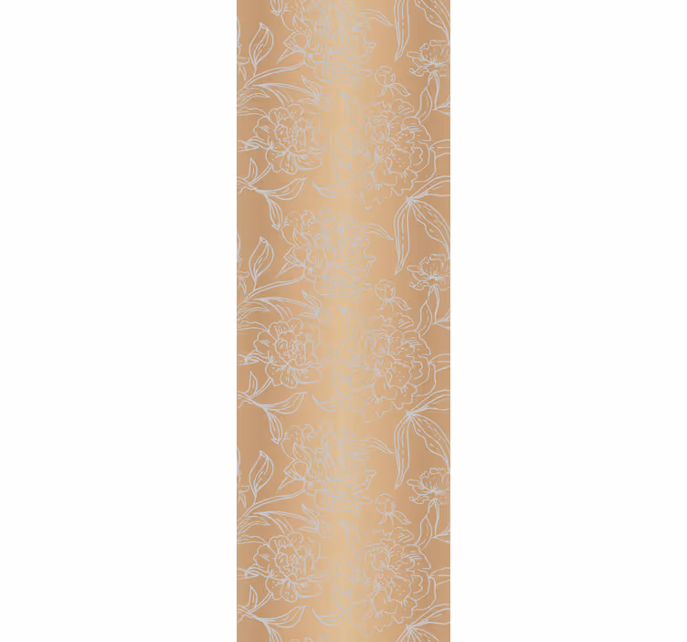 Tapet floral accente florale delicate - TenStickers