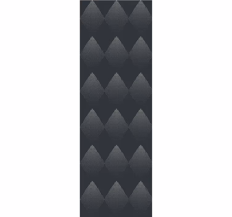 Triunghiuri tapet forme elegante de diamante - TenStickers