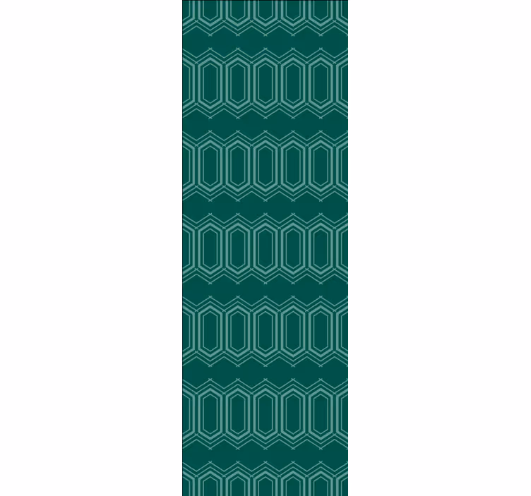 Tapet geometric forme grafice elegante - TenStickers