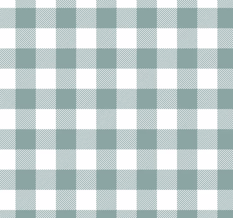 tapet bucătărie tartan verde - TenStickers