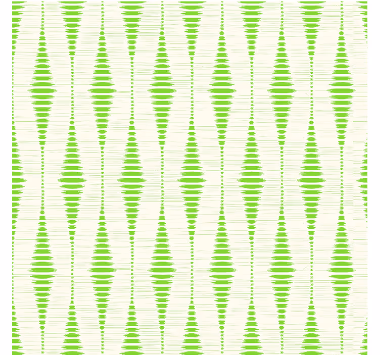 Geometric tapet ikat rabaul verde - TenStickers