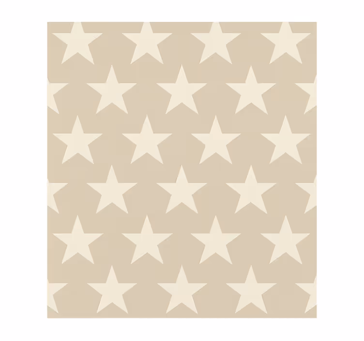 Tapet tineret model de stele bej - TenStickers