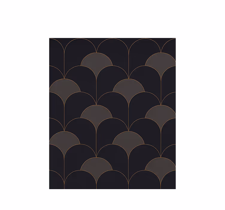 Tapet vintage designul arcadelor din anii 1920 - TenStickers