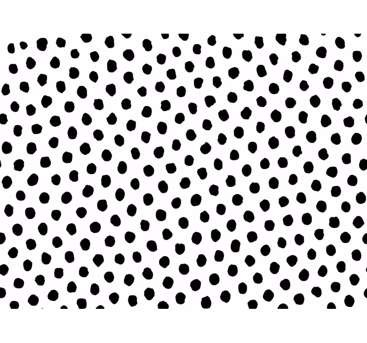 Câine tapet dalmata alb-negru - TenStickers