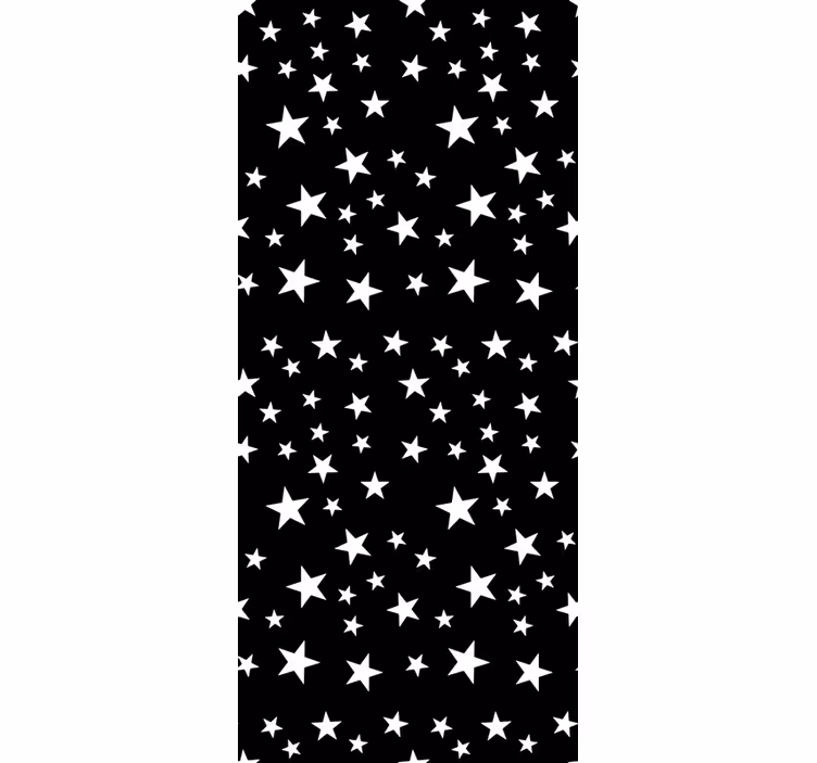 Tapet stele eleganță alb-negru - TenStickers