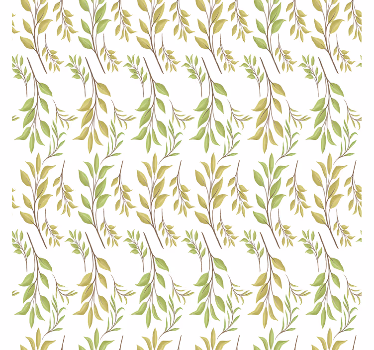 Tapet natura motiv verde luxuriant - TenStickers