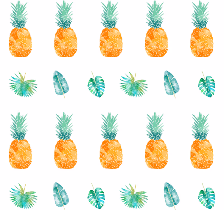 Tapet natura concept ananas - TenStickers