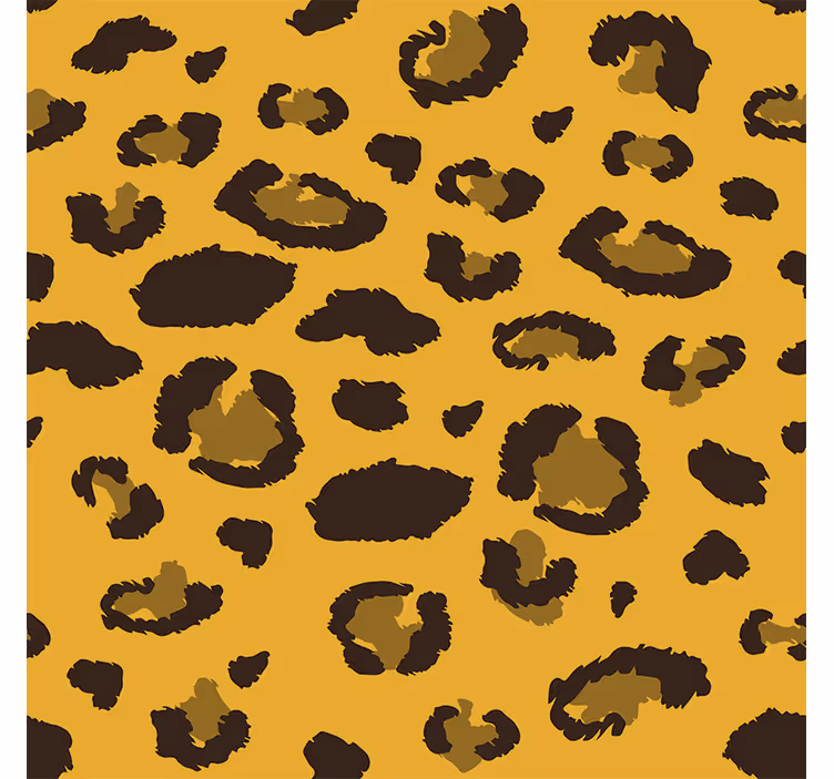 Tapet camera de zi imprimeu leopard - TenStickers