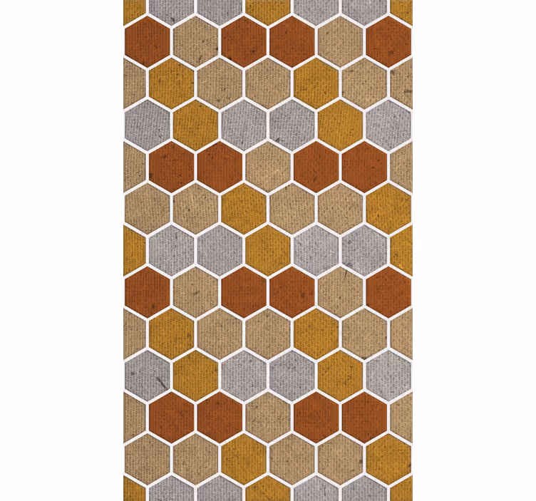 Tapet ornamental cu textură efect panou - TenStickers