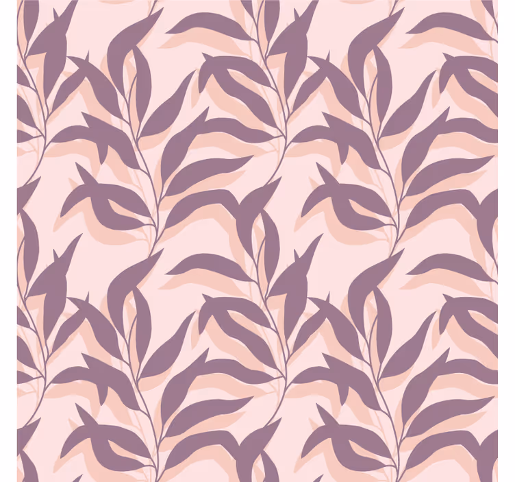 Tapet dormitor design palma tropical blush - TenStickers