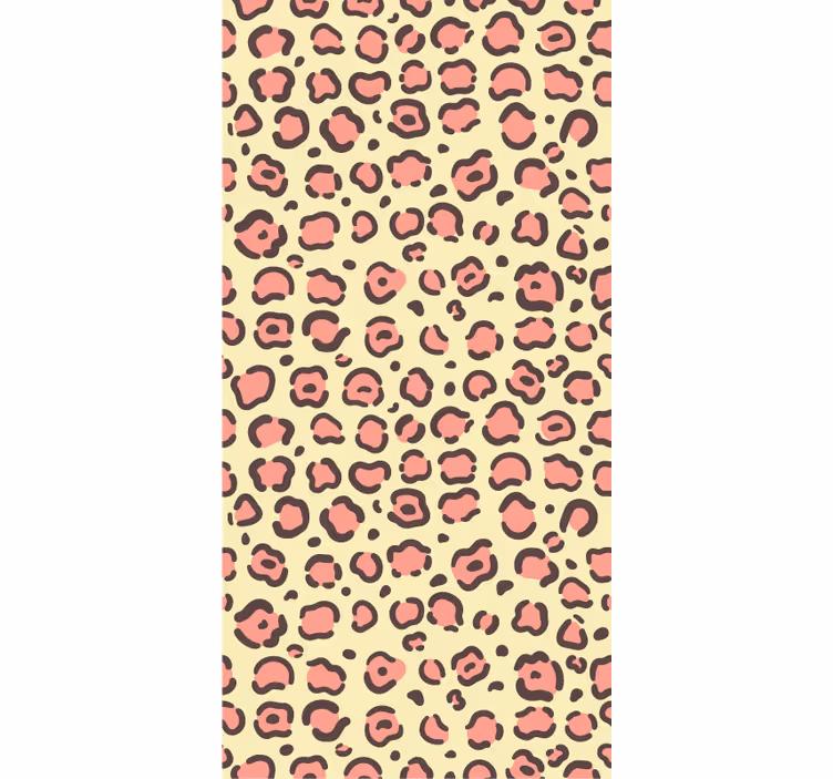 Tapet dormitor textură blană leopard - TenStickers
