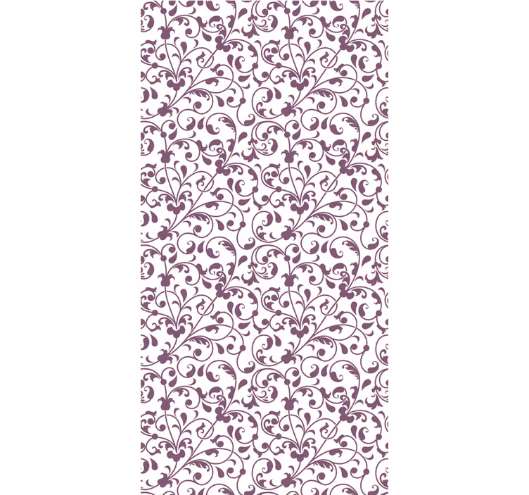 Tapet camera de zi ornamental frunze paisley - TenStickers