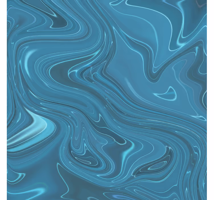 Tapet camera de zi ciment abstract gri și turcoaz - TenStickers