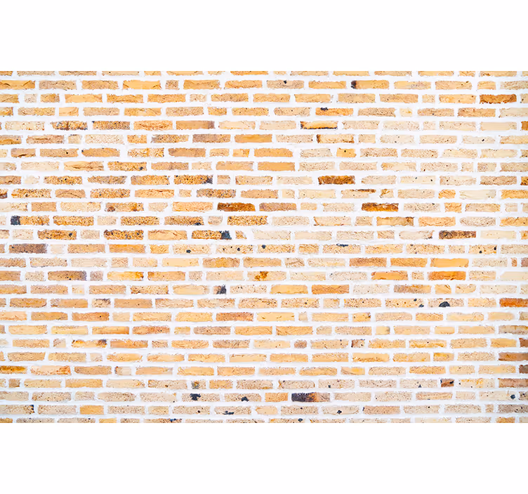 Tapet cărămidă cu model orizontal deschis - TenStickers