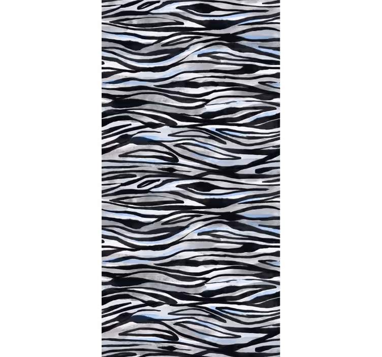 Tapet ornamental cu model zebra - TenStickers