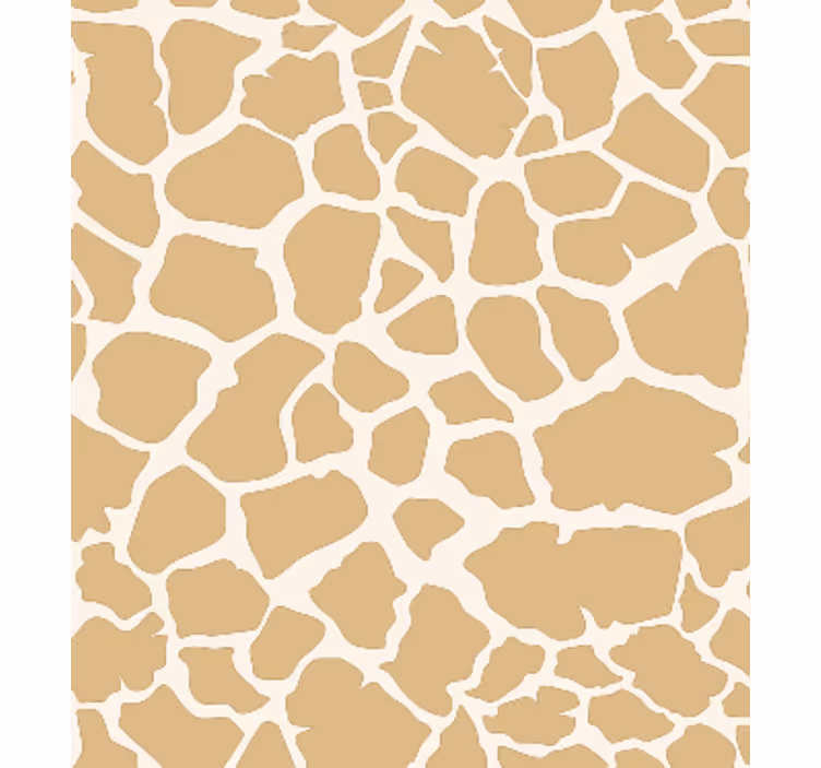 Tapet de animale cu imprimeu de girafă - TenStickers