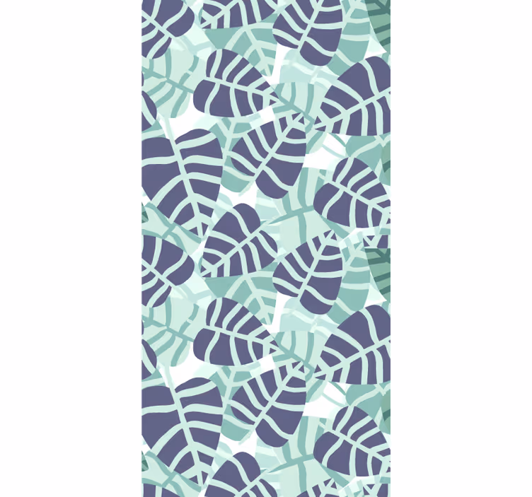 Tapet dormitor model flori tropicale colorate - TenStickers