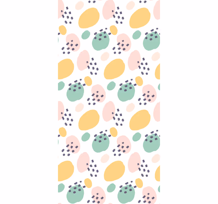 Tapet texturat forme artistice pastelate - TenStickers