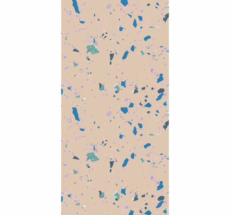 Tapet dormitor componentă geometrică abstractă - TenStickers