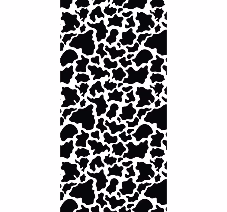 Tapet de animale cu design din piele de vacă - TenStickers