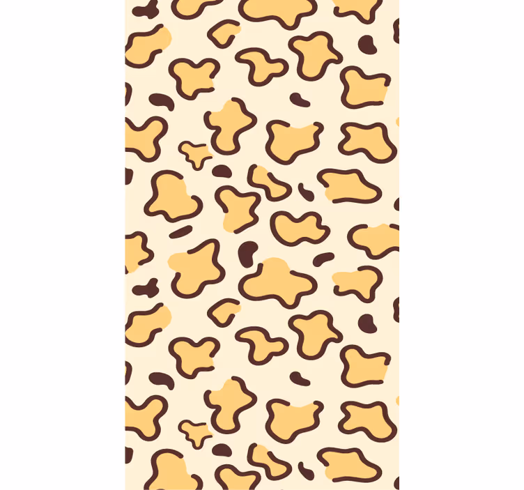 Tapet de animale forme mari de leopard - TenStickers