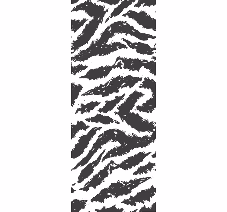 Tapet de animale concept dungi de zebră - TenStickers