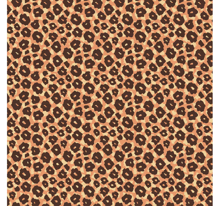 Tapet de animale cu model leopard mixat - TenStickers