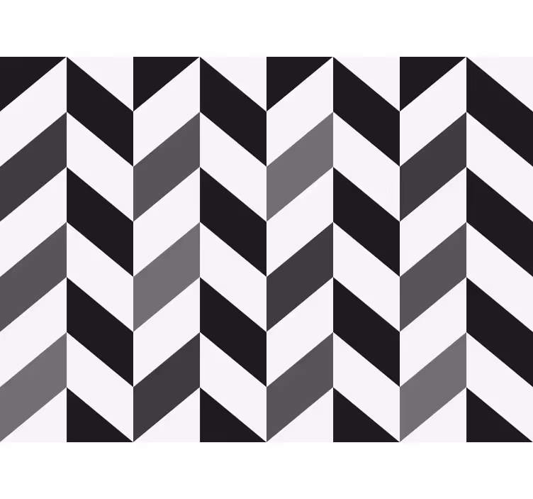 Birou tapet chevron contrast - TenStickers